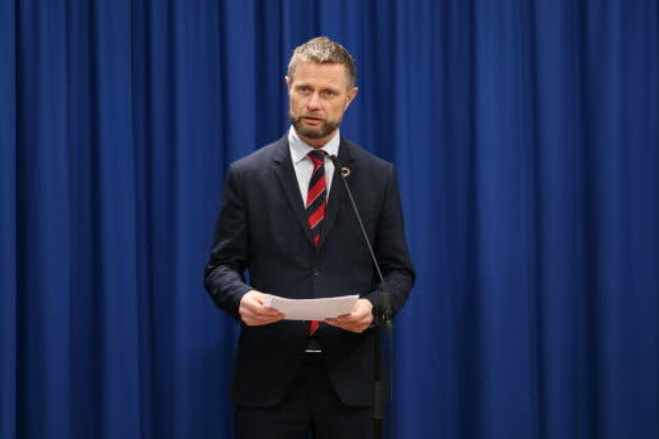 – Når koronakrisen er over vil vi gjøre en grundig evaluering av hvordan vi har håndtert denne krisen, sier Bent Høie, helse- og omsorgsminister (H).
Foto: SMK