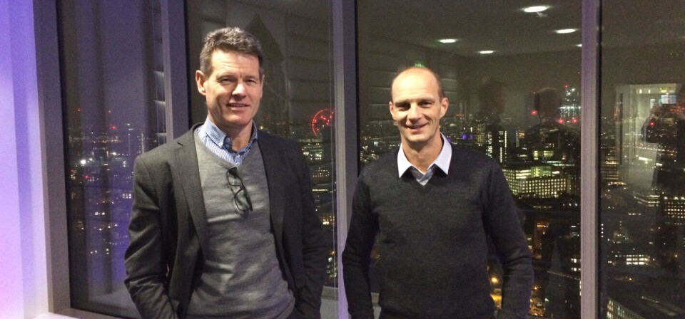 BEDRE OPPGAVEFORDELING: – Vi er undrende til hvorfor vi i Norge ikke har kommet lengre i å få til bedre oppgavedeling mellom radiologer og radiografer, sier leder Bent Ronny Mikalsen (t.v.) og fagsjef Håkon Hjemly i Norsk Radiografforbund.
Foto: