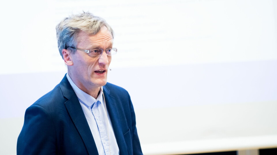 Kreftlege Halvdan Sørbye leder Ekspertpanelet, og holdt innlegg på Dagens Medisins fagseminar om kreft torsdag ettermiddag. Foto: Vidar Sandnes