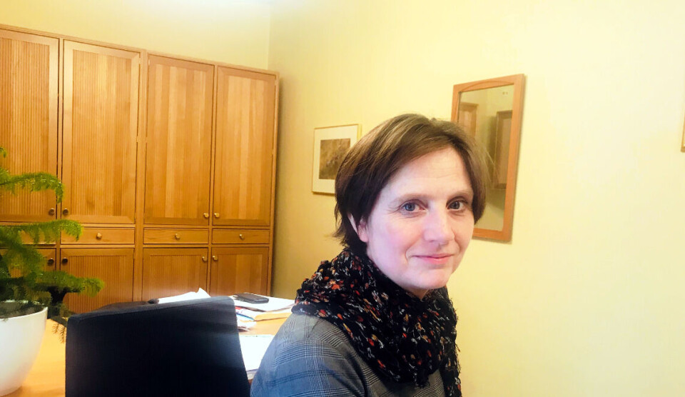Stortingsrepresentant Kjersti Toppe (Sp) fremmet torsdag morgen forslag om endringer i regelene som regulerer lønn til blant annet sykehusdirektører. Foto: Anne Grete Storvik Stortingsrepresentant Kjersti Toppe (Sp) fremmet torsdag morgen forslag om endringer i regelene som regulerer lønn til blant annet sykehusdirektører. Foto: Anne Grete Storvik