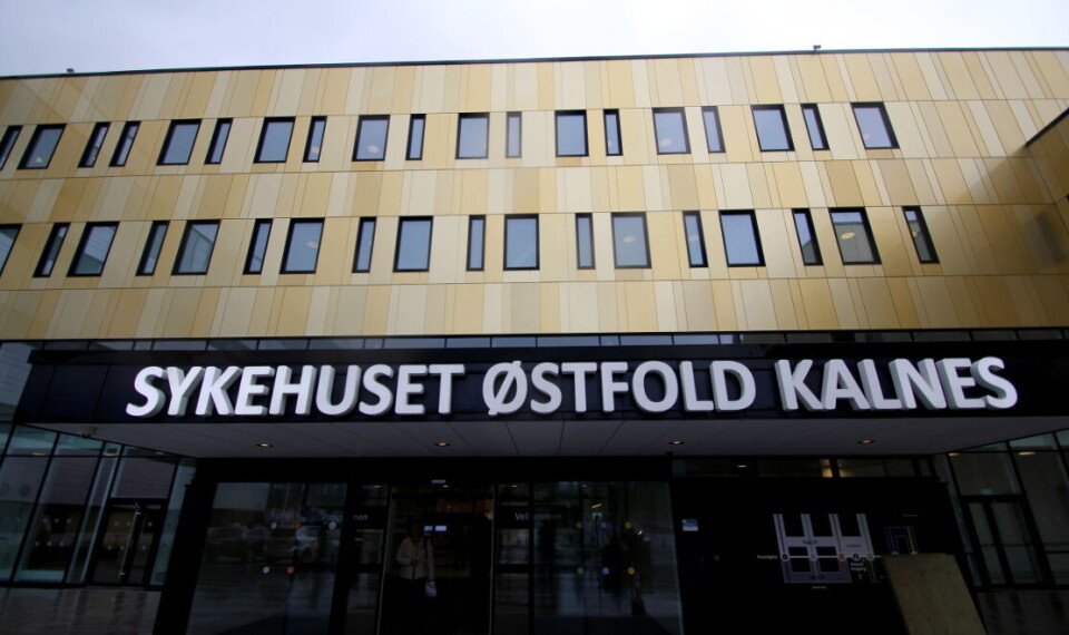 NYTT SYKEHUS: Det nye sykehuset på Kalnes, Sykehuset Østfold HF, ligger an til et enda større underskuddd enn budsjettert. Foto: Øyvind Bosnes Engen