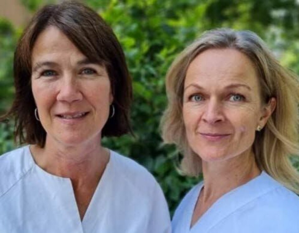Fra venstre; Gry Håvi og Nora Rødbotten