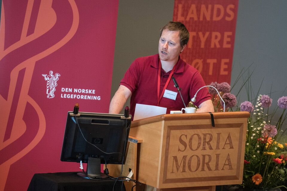 Ole Henrik Krat Bjørkholt (Ap) er statssekretær i Helse- og omsorgsdepartementet. Foto: