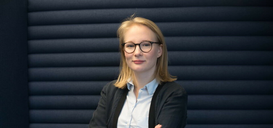 – Jeg frykter at hardt pressede budsjetter i helsevesenet går ut over legenes utdanning, sier Inger Heimdal, leder i Norsk medisinstudentforening. Foto: Per Corneliussen