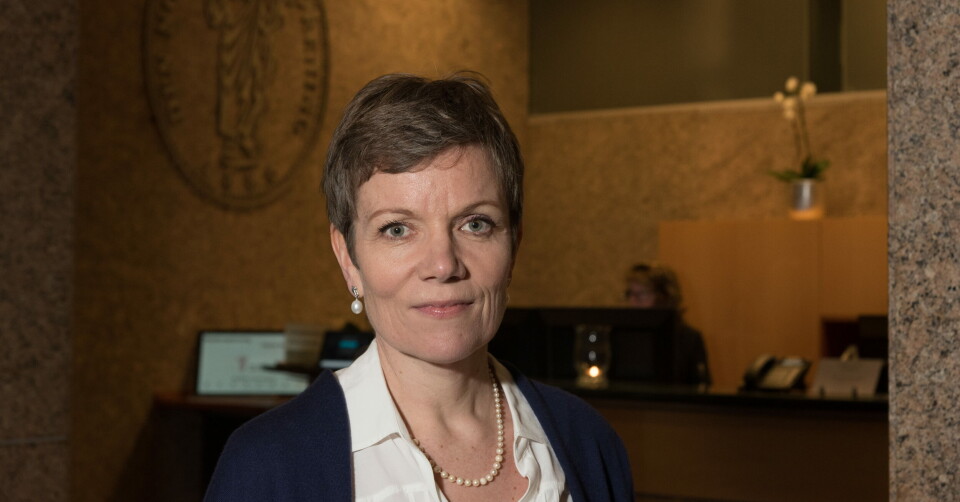 President Marit Hermansen og Legeforeningen går til domstolene for å få avgjort tvisten med KS. Arkvifoto. Foto: