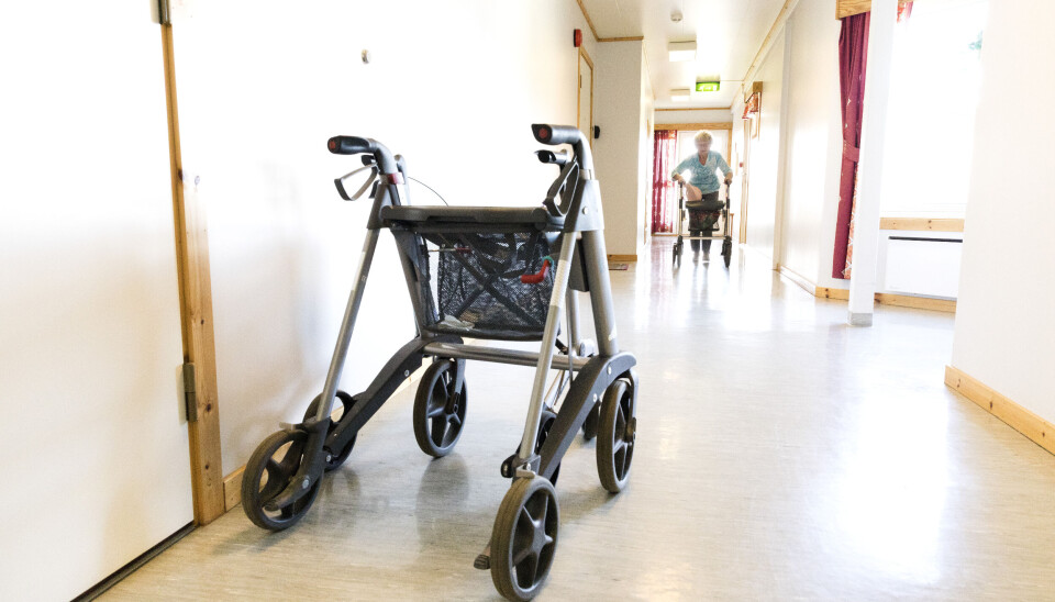 FLERE MED SENSOR: Bleiesensor fungerer som et digitalt tilsyn for eldre som bruker bleie.