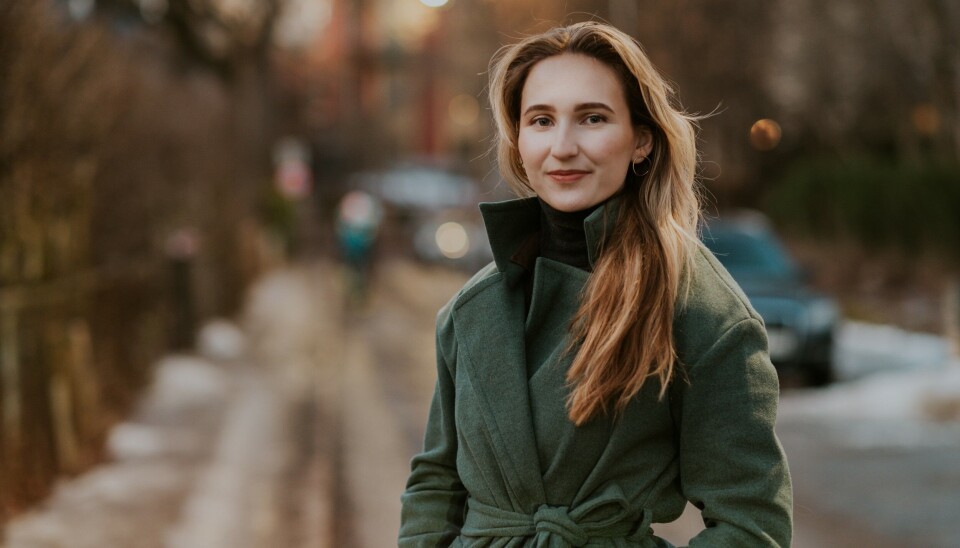 Stipendiat Emilie Smith-Meyer Kildal forteller at programmet er ment for å følge pasienten i hverdagen. Stipendiat Emilie Smith-Meyer Kildal forteller at programmet er ment for å følge pasienten i hverdagen.