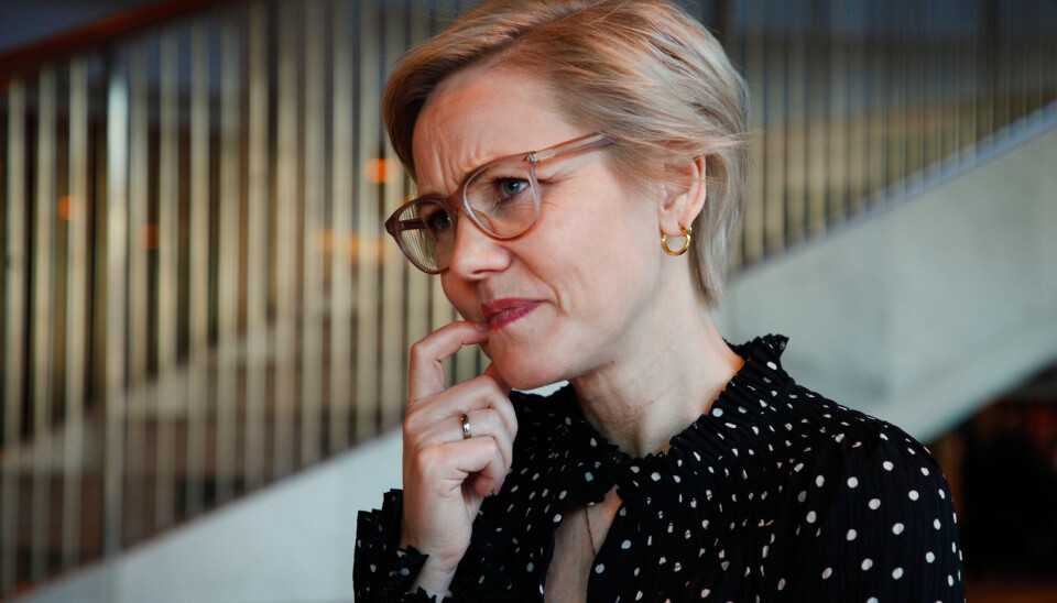 FORNUFT OG FØLELSER: Statsråd Ingvild Kjerkol viser til at prioriteringer innen helsetjenesten vekker engasjement og følelser. Fra Helsekonferansen KS 2023 26.1.2023