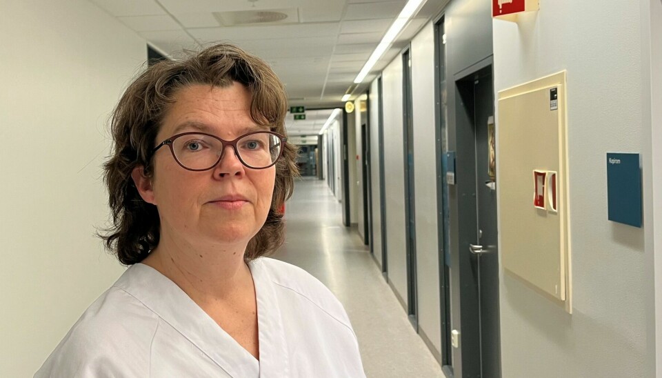 – Jeg synes arbeidshverdagen har blitt forferdelig, sier Monica Jernberg Engstrøm, overlege ved Kirurgisk klinikk ved St Olavs hospital.