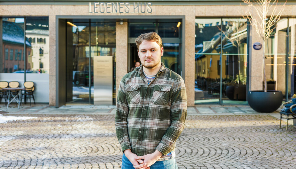 FOR HØYE KRAV: Erlend Sæther, leder i Norsk medisinstudentforening mener LIS-søkere vurderes for strengt.