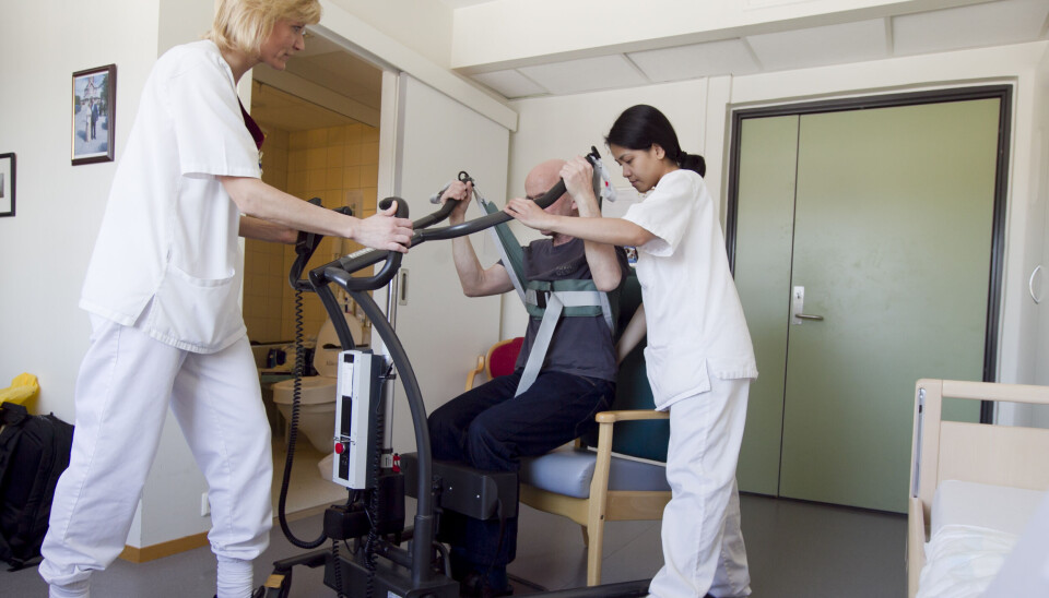VOLD: En ny rapport viser at over halvparten av Fagforbundets medlemmer ansatt i helsevesenet har vært utsatt for vol. VOLD: En ny rapport viser at over halvparten av Fagforbundets medlemmer ansatt i helsevesenet har vært utsatt for vol.