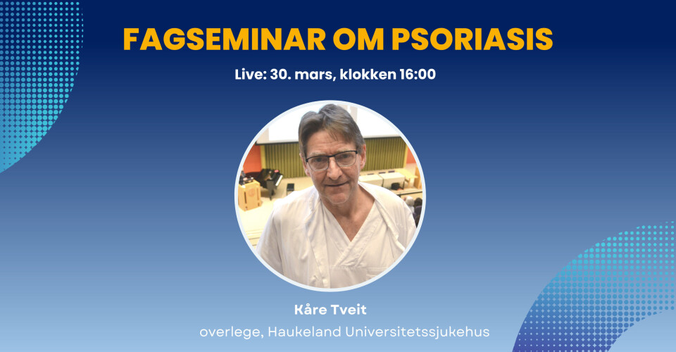 Bli med på digitalt fagseminar om biologisk behandling