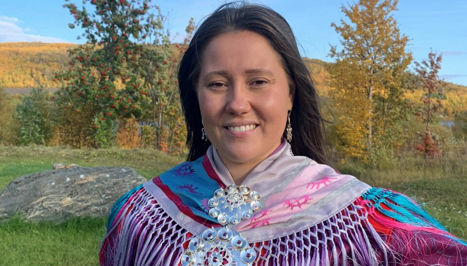 POSITIV: Katrine Erke, leder av Samisk legeforening, er positiv til Sykehusutvalgets forslag til utredning om hvordan samisk helsetjenester blir ivaretatt. Foto: Privat