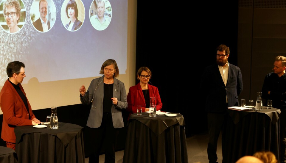 Fra venstre: Daniel Heinrich, Anne-Karin Rime, Tone Trøen, Karl Kristian Bekeng og Ole Alexander Opdalshei. Fra venstre: Daniel Heinrich, Anne-Karin Rime, Tone Trøen, Karl Kristian Bekeng og Ole Alexander Opdalshei.