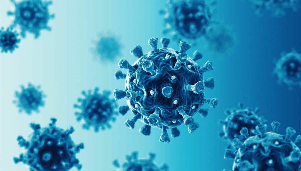 Illustrasjonsbilde av covid-19-viruset