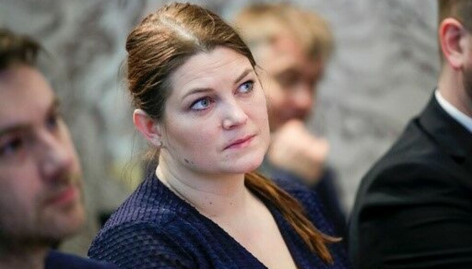 LANDSMØTE: Arbeiderpartiets Cecilie Myrseth vil stramme grepet om private helsetilbydere. Foto: Hanna Johre / NTB