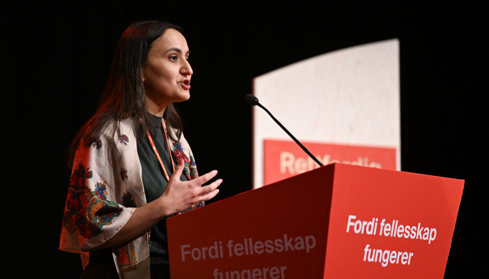 VIL HA KONTROLL: - Vi må få kontroll på denne lønnsgalloppen, sier Seher Aydar i Rødt. VIL HA KONTROLL: - Vi må få kontroll på denne lønnsgalloppen, sier Seher Aydar i Rødt.