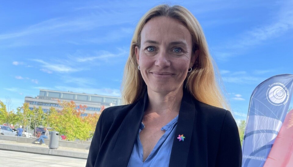 BEKYMRET: Ingrid Stenstadvold Ross er bekymret for tall som viser at flere unge røyker. Foto: Henriette Bertheussen Isachsen