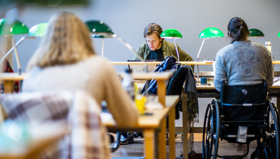 Andelen av studentene som er menn, blir stadig lavere. Illustrasjonsfoto: Håkon Mosvold Larsen / NTB