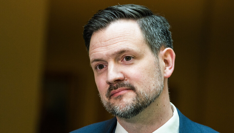 Dag Inge Ulstein sier at KrF kommer til å fortsette å kjempe denne kampen. Foto: Håkon Mosvold Larsen / NTB