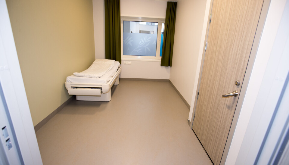 PSYKISK HELSEVERN: Behandlingsrom i bygget for psykisk helsevern ved Lovisenberg sykehus i Oslo. PSYKISK HELSEVERN: Behandlingsrom i bygget for psykisk helsevern ved Lovisenberg sykehus i Oslo.