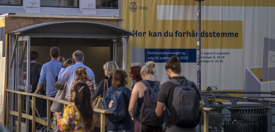 VEKTLEGGER HELSE: 13 prosent sier eldreomsorgen har vært viktigst, foran helse- og sykehus, klima og miljø og skatter og avgifter.