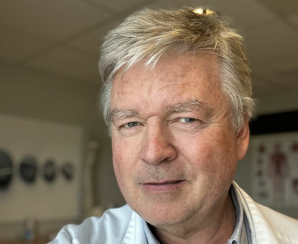 Knut Hjortaas er spesialist i allmennmedisin og fastlege med egen praksis. Foto: Privat
