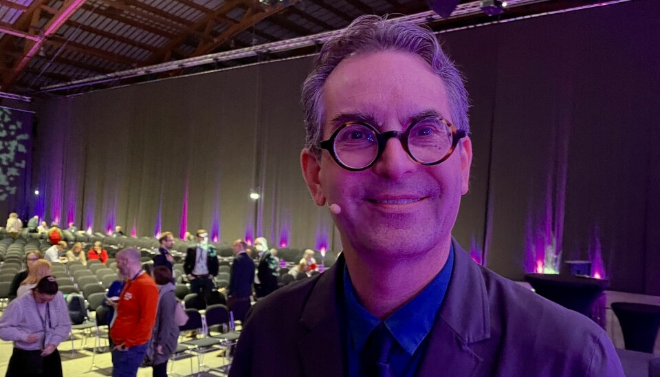 VIL HA NORGE MED: Lege og forsker John D. Halamka er president for Mayo Clinic Platform og snakket varmt for at Norge skal dele anonymiserte helsedata globalt.