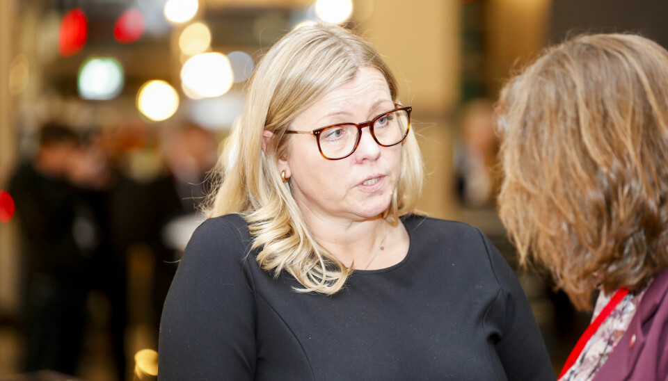 BEKLAGELIG: Partisekretær i Arbeiderpartiet, Kjersti Stenseng, sier at hun synes det er beklagelig at de melder seg ut. Foto: Frederik Ringnes / NTB