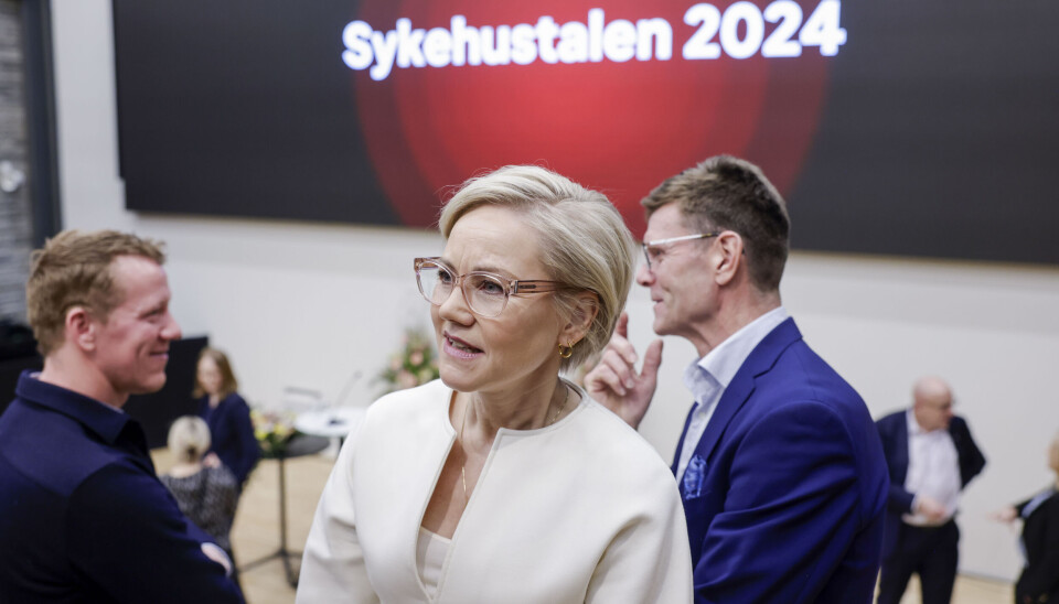 VARLET ENDRINGER: Ingvild Kjerkol serverte flere strukturelle endringer i finansieringen av sykehusene i Sykehustalen.