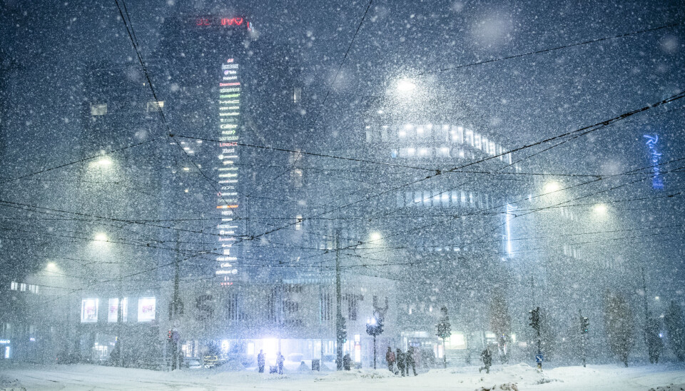 UTSETTES: Snøen har skapt kaotiske tilstander i Oslo, og flere pasienter har måttet kansellere timene sine.