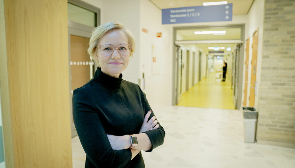 FOR DÅRLIG VÆR: Helse- og omsorgsminister Ingvild Kjerkols besøk til Hammerfest sykehus er utsatt med noen dager.