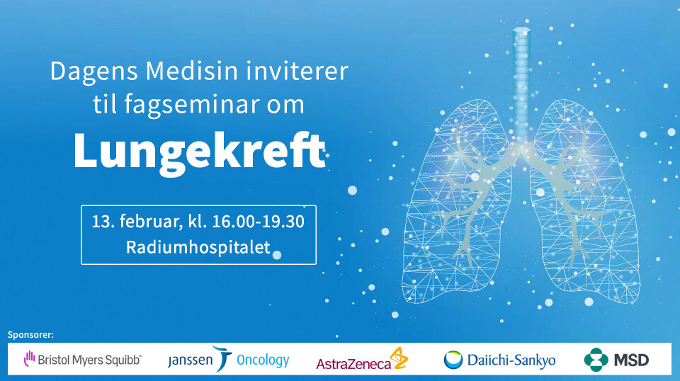 Lungekreft 2024 - Se opptakene nå!