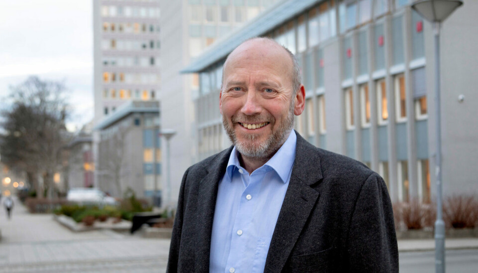 NY JOBB: Tor Grande er ny rektor ved NTNU. Foto: Thor Nielsen/NTNU