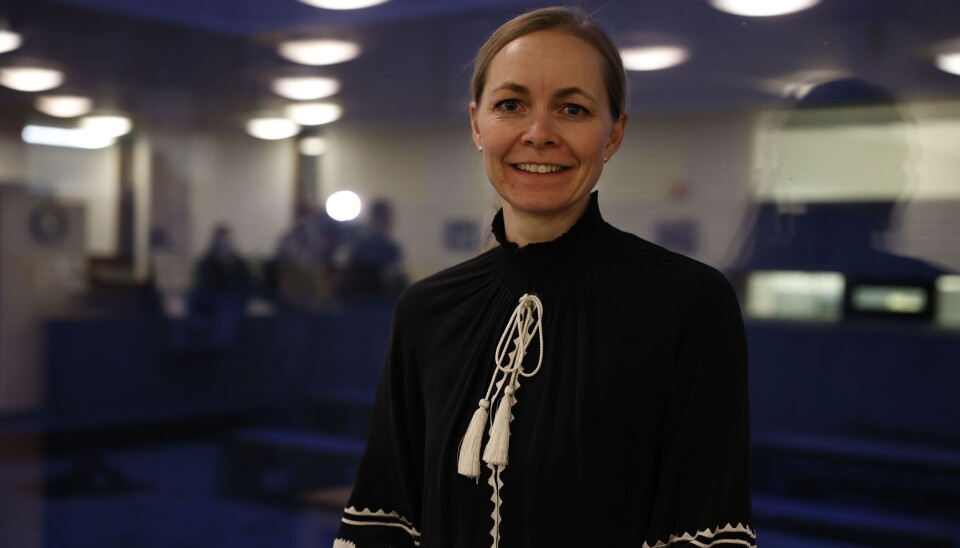 OPPFORDRER: Sara Watle ved FHI sier vaksinasjon kan forhindre smittsom hjernehinnebetennelse, og at det derfor er så viktig at alle får muligheten til å vaksinere seg.