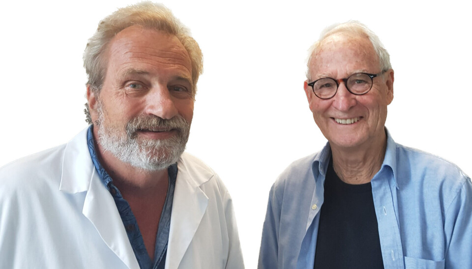 Petter C. Borchgrevink og Stephen Butler.