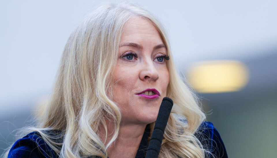 REAGERER: Leder Lill Sverresdatter Larsen i Norsk Sykepleierforbund (NSF) reagerer på tallene. – Dette går utover trygghet og stabilitet i pasientoppfølgingen, sier hun.