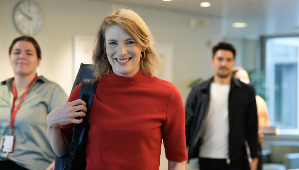 SKAL VÆRE ENIGE: SVs Kari Elisabeth Kaski har forhandlet med regjeringspartiene om revidert nasjonalbudsjett.