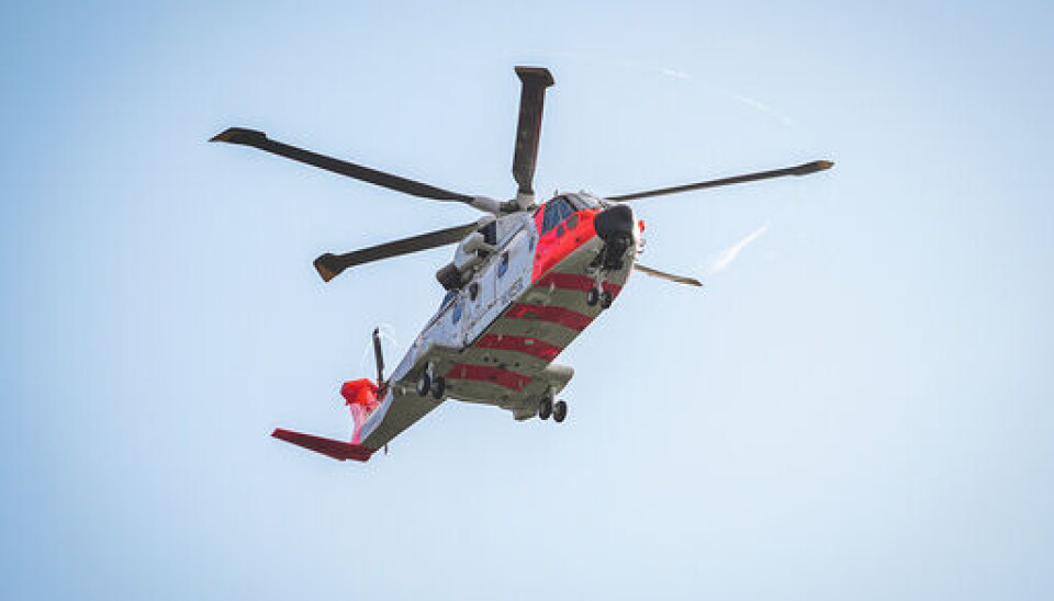 Helikoptertjenesten hadde rekordmange oppdrag i fjor
