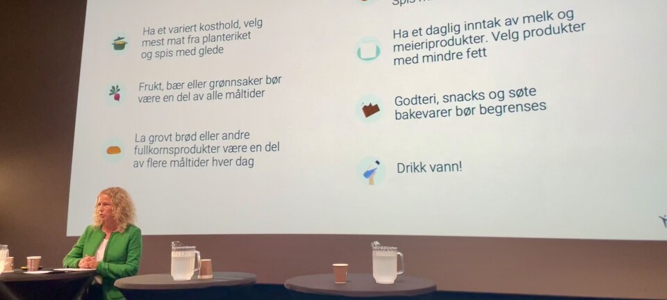 Dette skal vi spise - de nye norske kostrådene