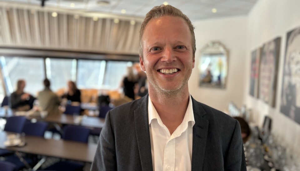 Leif Rune Skymoen Leif Rune Skymoen, LMI, på Nomvecs 5-års jubileum