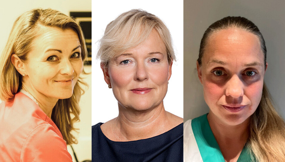 BEGRENSNING: Ved å begrense smitte i den ene enden, sørger vi for et lavere trykk på helsetjenesten i den andre, skriver Ingvild Vatten, Marte Kvittum Tangen og Marit Teigen Hauge.