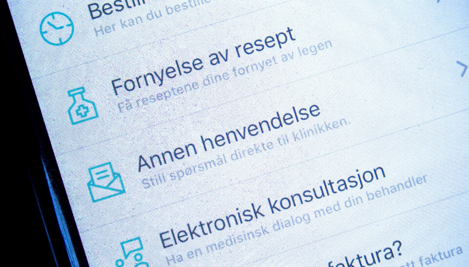 FORTSATT FEIL: Det var i midten av juni at det ble oppdaget en feil som kunne føre til feildosering av legemidler når resepten legges inn fra Reseptformidleren til pasientjournaler, kurvesystemer og apotek. Foto: Gorm Kallestad / NTB