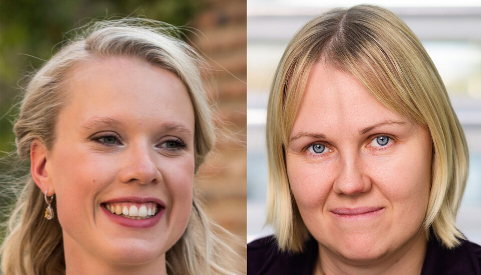 PRIORITERING: Når det er et uttalt mål fra norske helsemyndigheter at kvinner skal føde med kvalifisert helsepersonell til stede, bør arbeidet med å få ned andelen fødselstraumer prioriteres. skriver Emma Haapaniemi (til høyre) og Cecilia Ingulstad.