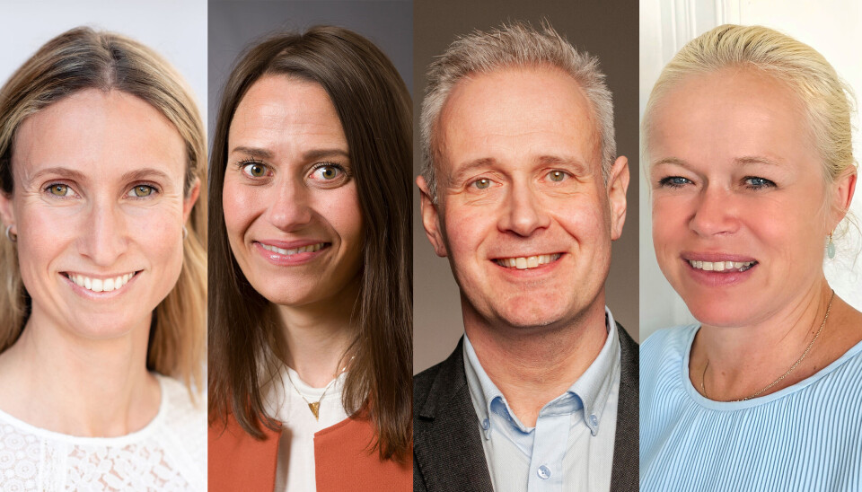 BØR STYRKES: Etterutdanningstilbudet av norske psykiatere bør styrkes, skriver (f.v.) Marit Tveito, Marit Haram, Erik Johnsen og Siv Elin Pignatello.