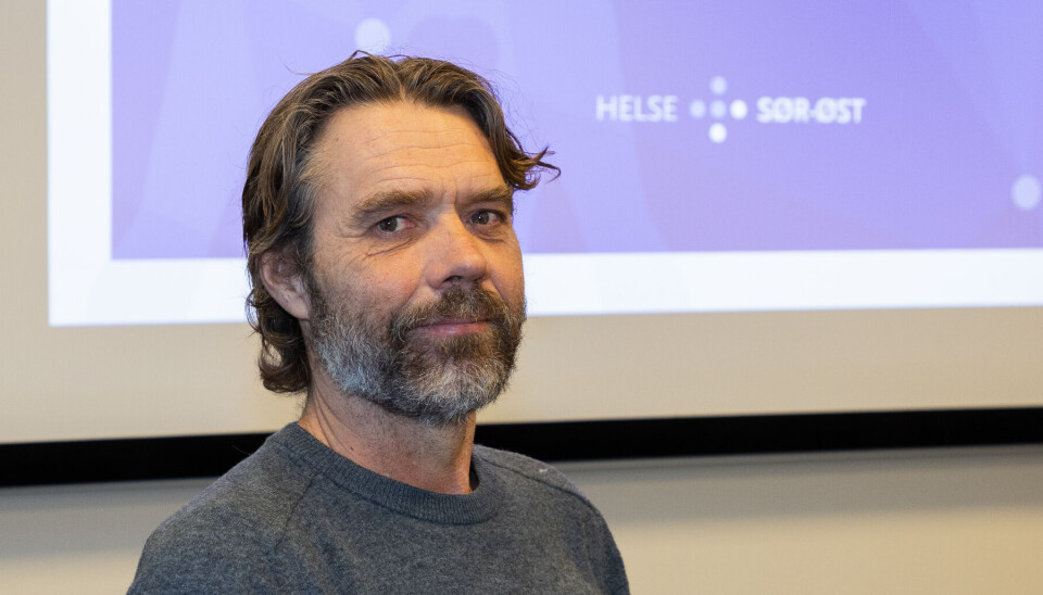 MISTER GARDEROBEN: – Jeg oppfatter at det nå er en gryende bekymring i helseadministrasjonen at man mister litt garderoben her, for å bruke et idrettsuttrykk, sier konserntillitsvalgt i Helse Sør-Øst Christian Grimsgaard.