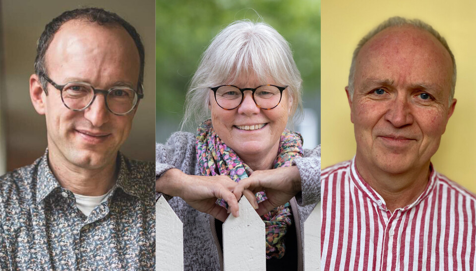 Vi vil gjerne forsvare påstanden om at behandling aldri avsluttes. Fordi vi rett og slett tolker enhver handling, som har pasientens velvære i tankene, som en behandling, skriver (f.v:) Christian Rhodius, Astrid Rønsen og Stephan Ore.