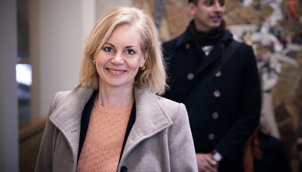 ØKT TILSKUDD: Forsknings- og høyere utdanningsminister Sigrun Aasland (Ap) er glad for økt tilskudd til bransjeprogrammer.