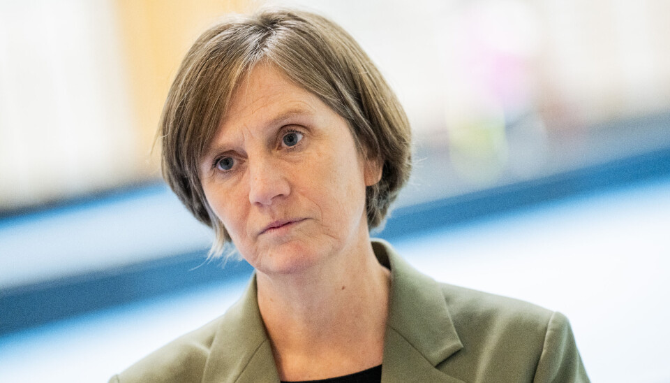 VIKTIG VERV: Senterpartiet får lederen i Helse- og omsorgskomiteen. her ved tidligere barne- og familieminister Kjersti Toppe. Foto: Fredrik Varfjell / NTB