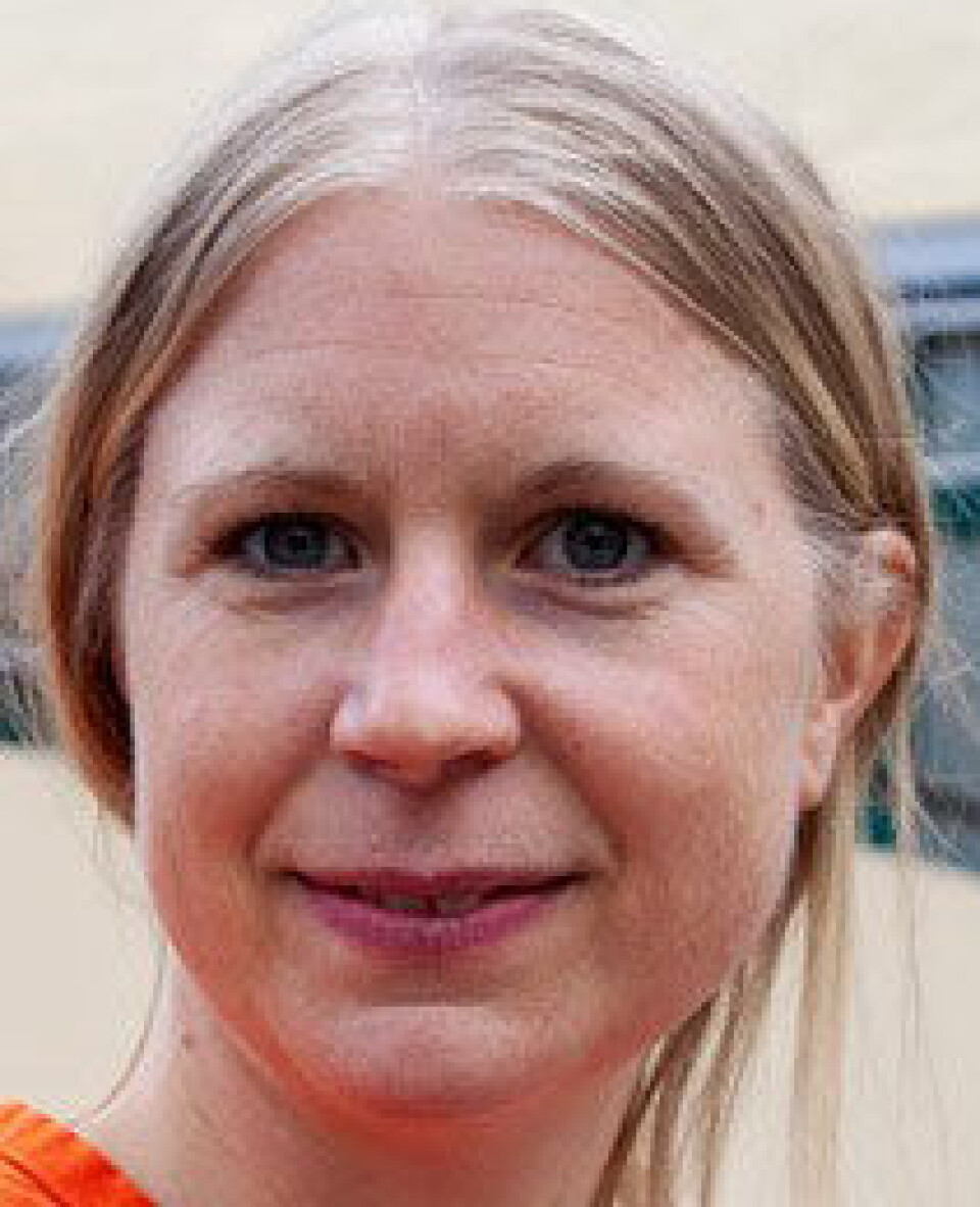 Linnea Näsholm (ansatt/frivillig på Helsesenteret).